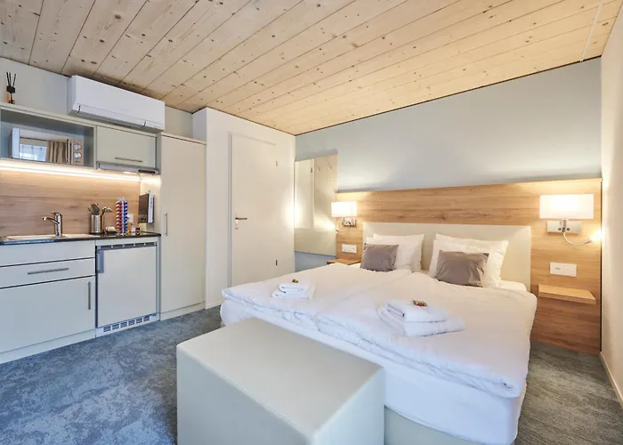 Krone - Self Check-in Hotel apartamentowy Unterseen