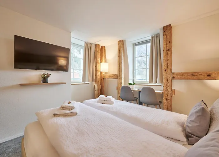 Krone - Self Check-in Apartmanhotel Unterseen