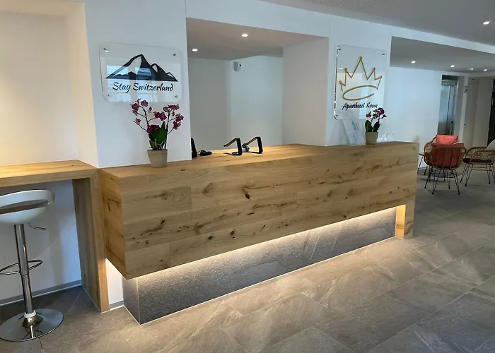 Hotel apartamentowy Krone - Self Check-in Unterseen